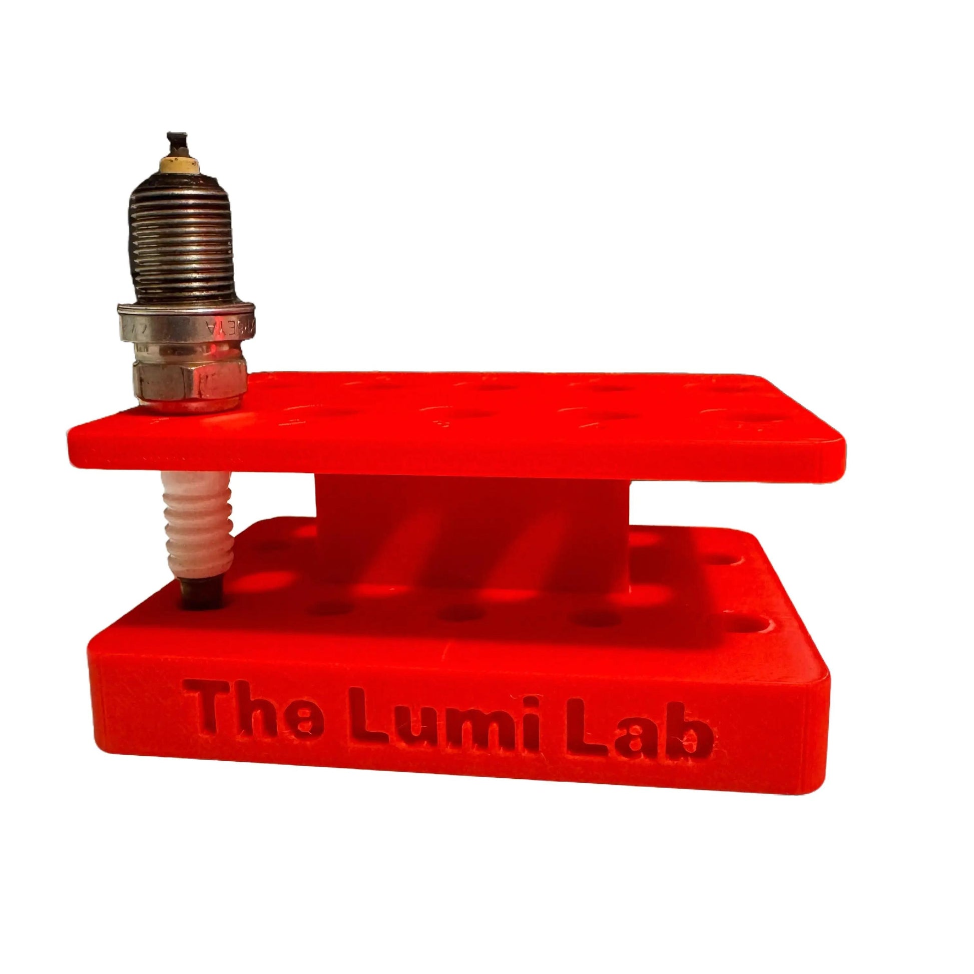 3D Printed Spark Plug Holder – Bench Organizer