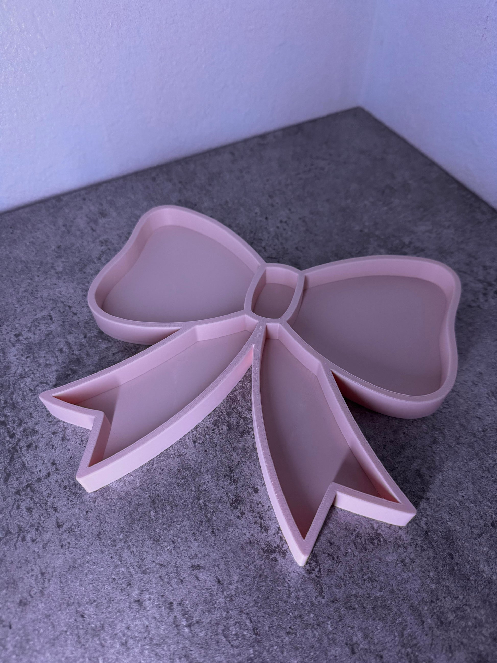 Coquette Bow Jewelry Tray – Cute Trinket & Accessory Organizer