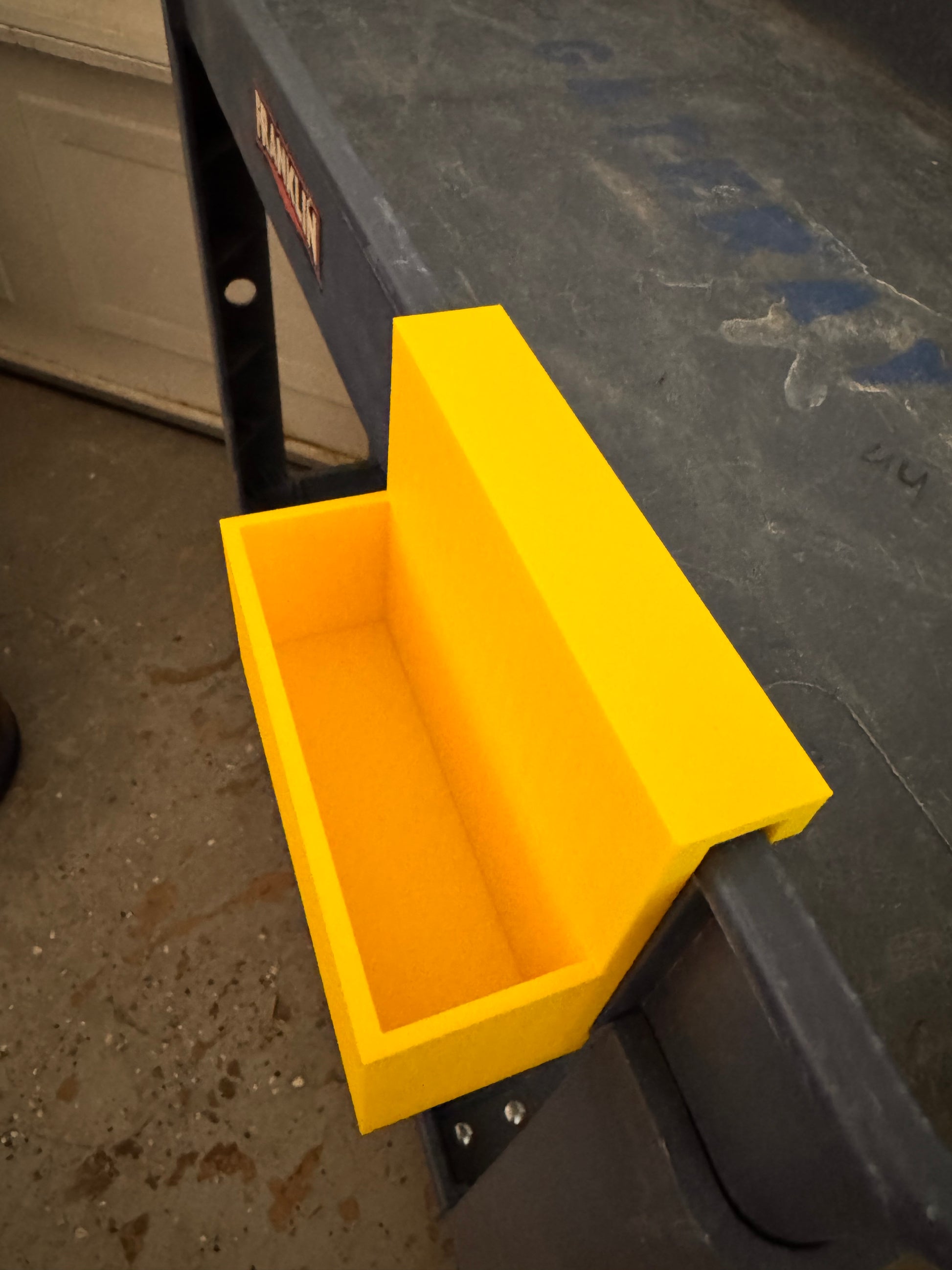 Utility Cart Bin – Heavy-Duty Clip-On Storage for Shop or Garage