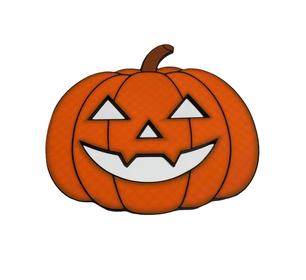 Halloween Pumpkin Wall Art – Hang or Stick