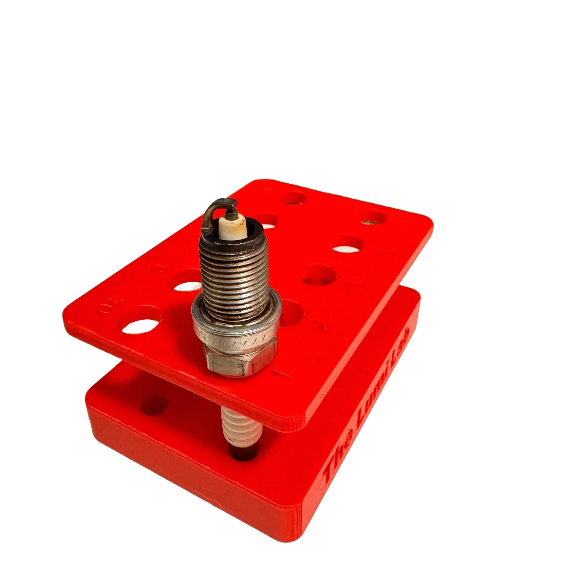 3D Printed Spark Plug Holder – Bench Organizer