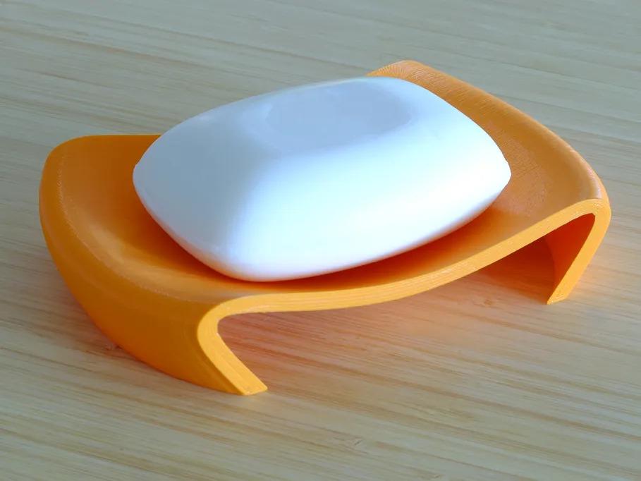 Soap Holder – Minimalist, Fast-Draining, Modern Bathroom Organizer