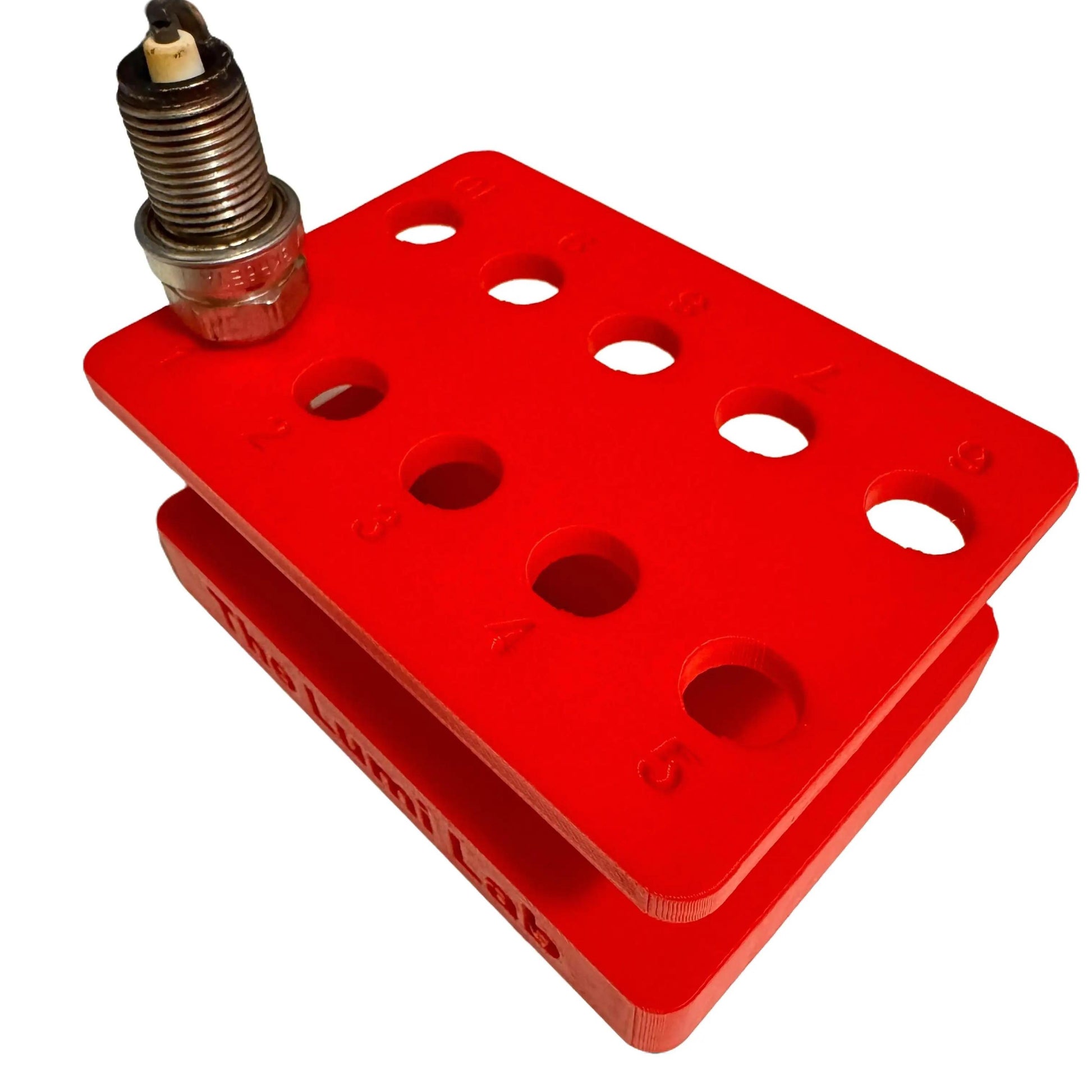 3D Printed Spark Plug Holder – Bench Organizer